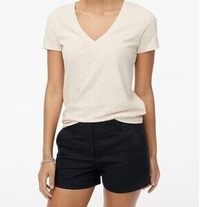 J.Crew Factory Preppy Cotton Classic 3.5" Chino Short Black NWT 6